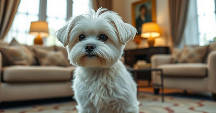 Cachorro Maltês Mini é a Escolha Perfeita para Quem Busca Companhia e Elegância Cachorro Maltês Mini é a Escolha Perfeita para Quem Busca Companhia e Elegância