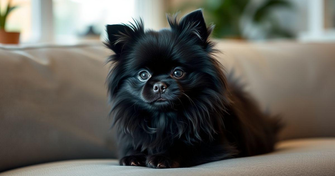 Pomerânia Preto Porte Pequeno é a Raça Ideal para seu Lar